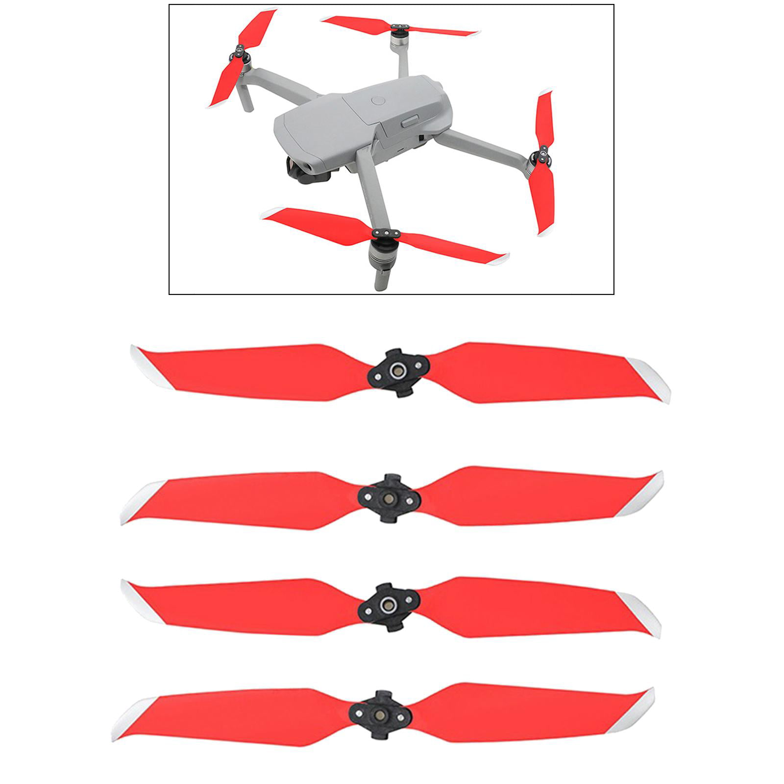 4PCS Quick Release 7238 Propeller Foldable Props Blade for DJI Mavic Air 2 Drone