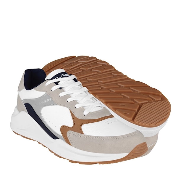 TENIS CASUALES CABALLERO TOKIO SIMIPIEL BLANCO Clasben TOKIO