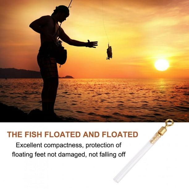 Fishing Float Tube, Fishing Swivels Floats 50pcs Durable 3 Sizes