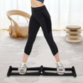thumbnail image 6 of amleso Leg Exercise Equipment with 2 Push up Stands Home Mute Inner Thigh Exerciser Black, 6 of 9