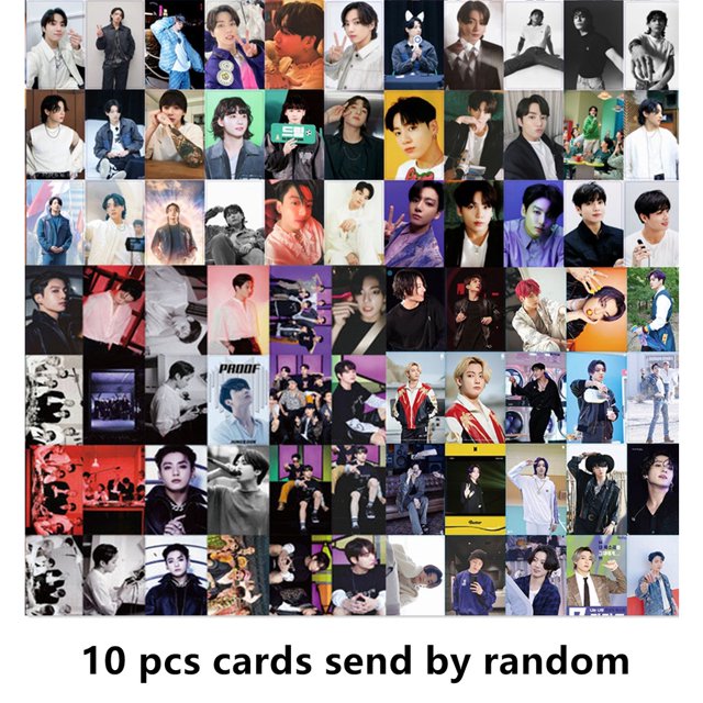 55pcs/box JungKook Photocards