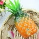 thumbnail image 3 of Piña artificial tropical de plástico para exhibición de frutas, adorno decorativo para cocina, hogar, decoración de fiestas de bodas. , B, 9x23cm, 3 of 8