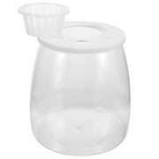 PAMINGONO Plastic Fish Breeding Box Modern Design Lightweight Clear Aquarium