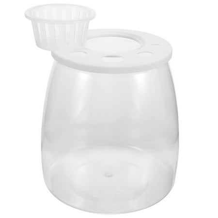 PAMINGONO Plastic Fish Breeding Box Modern Design Lightweight Clear Aquarium