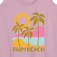thumbnail image 3 of Instant Message - Palm Beach Deco - Women's Racerback Tank Top, 3 of 6