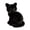 E, variant on Beforeyayn Sitting Cat Head Turned Aside Plush, Tabby Cat Soothing Doll Blue Plush Toy for Stress Relief and Decor, Fits Bed, Sofa, Soft Fabric for Hugging and Calming