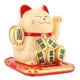 thumbnail image 4 of BRI Adorable columpio con energía solar, Lucky Beckoning, fortuna, bienvenida, gato, decoración del hogar y el coche (dorado), 4 of 10