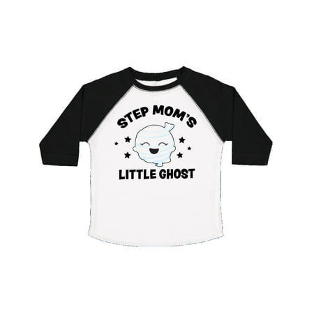 

Inktastic Cute Step Mom s Little Ghost with Stars Gift Toddler Toddler Girl T-Shirt