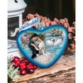 thumbnail image 2 of G.DeBrekht Treasure of Love Heart Glass Ornament by G. DeBrekht, 2 of 7