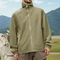thumbnail image 7 of AnuYalue Bomber Jacket for Mens Outdoor Climb Long Sleeved Jacket Lightweight Zip-Front Golf Jackets Casual Windbreaker Coat, 7 of 7