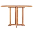 thumbnail image 3 of vidaXL Outdoor Dining Set Natural Teak Solid teak wood Medium Foldable, 3 of 6