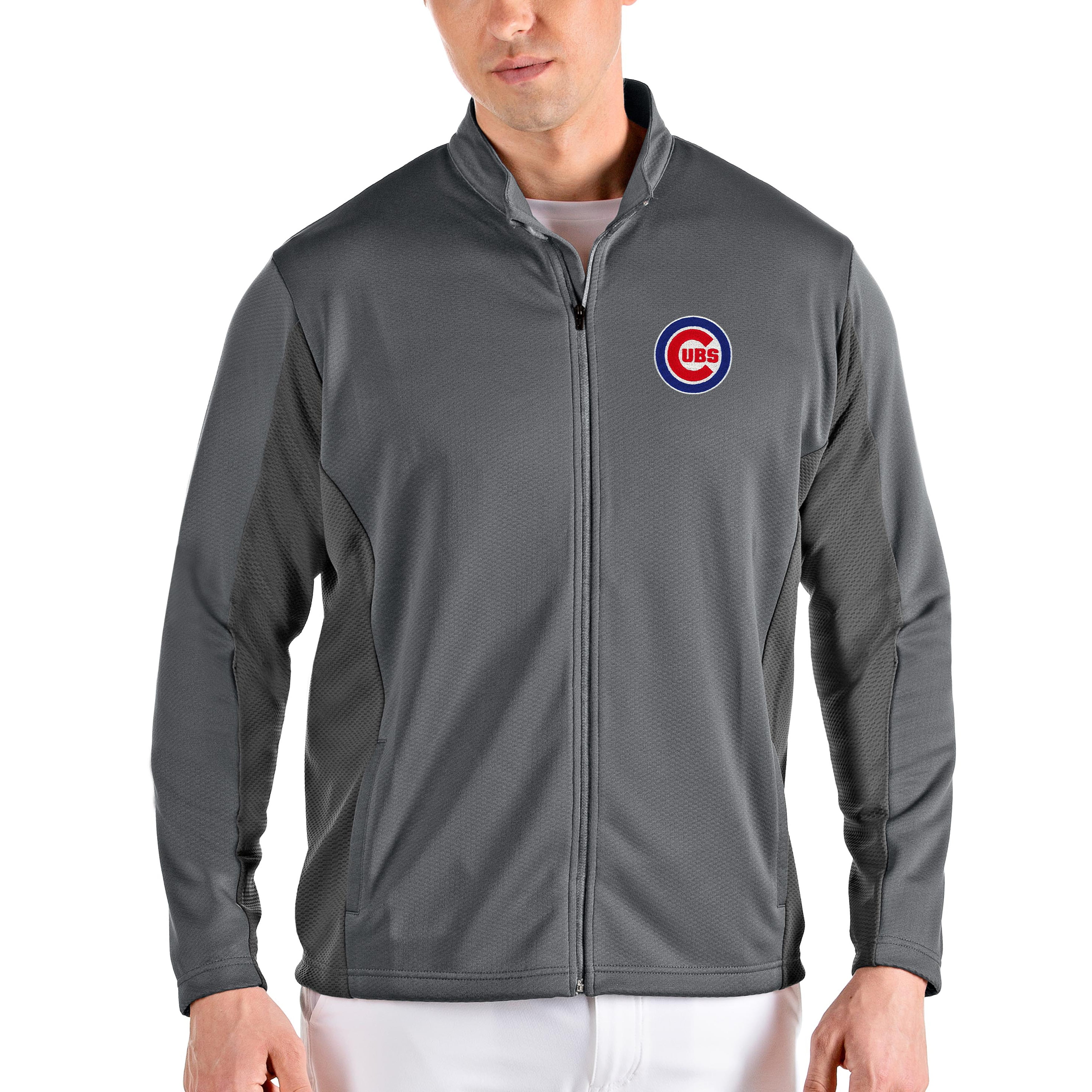 DYNASTY Chicago Cubs Mens Full Zip Jacket DYNASTY Chicago Cubs Mens Full Zip Jacket