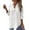 White, variant on Yubnlvae Cotton-Linen Button-Up Shirts - 2025 Casual V-Neck Tops for Women (Breathable, Solid Color Chic) Black L