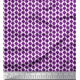 thumbnail image 1 of Soimoi Silk Fabric Diamond Block Printed Fabric 1 Yard 42 Inch Wide, 1 of 2