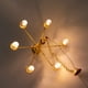 thumbnail image 3 of Advancent Luz de techo en miniatura, minicandelabro realista, de arena, juguete, tamaño de muñeca, accesorio de iluminación para sala de estar y Artesanía A Advancent HA061244-01, 3 of 6