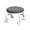 Gray, variant on Rolling Stools with Wheels Low Height Rolling Stool Short Small Stool Chair Small Swivel Chair Pulley Wheel Stool for Kids and Adult Fitness Blue
