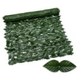 thumbnail image 2 of 19.68x19.68 Inch Artificial Hedge Privacy Fence Panel, Ivy Leaf & Vine Wall Screen for Outdoor Garden, Indoor Greenery Decor, UV Resistant Hedge for Patio Balcony Deck Backyard Cover, 2 of 4