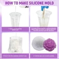 thumbnail image 4 of Kit de fabricación de moldes de silicona SHORE RESIN 2L Platinum Silicone, 4 of 7