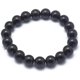 thumbnail image 2 of 10 pulseras curativas con cuentas de piedra negra, elásticas, de 8 mm, energéticas, para mujeres y hombres, joyería, regalos de cumpleaños., 2 of 3