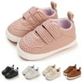 thumbnail image 4 of Akiihool Babys Sneakes Baby Shoes Girl Boy Breathable First Walking Shoes Toddler Shoes (Brown,4), 4 of 5