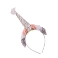 thumbnail image 1 of Floral Cinta para Chica Mujeres Mágico - H H Colcomx Unicorn Horn Horn Hairband, 1 of 8