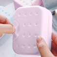 thumbnail image 3 of Travel Soap Case Leakproof with Lid, Portable Soap Box, Small Household Soap Box for Bathroom Shower Gym Hotel (pink), 3 of 4