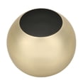thumbnail image 1 of Tarente Stainless Steel Simple Style Vase Flower Container Flower Arrangement Supplies Home Decoration(Matte Gold), 1 of 7