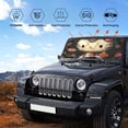 thumbnail image 4 of Hello Kitty Car Windshield Sunshades, Front Windshield Sun Shade, Hardened Sun Visor Shield Cover, Foldable Reflector For Car Truck Suv, Keeps Your Vehicle Cool, 4 of 8