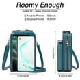 thumbnail image 3 of Sendefn Small Crossbody cell Phone Purse for women,RFID Blocking Mini Shoulder Handbag Leather Wallet with Credit Card Slots, 3 of 7