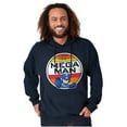 thumbnail image 5 of Classic Retro Video Game Mega Man Hoodie Sweatshirt Women Men Brisco Brands X, 5 of 6