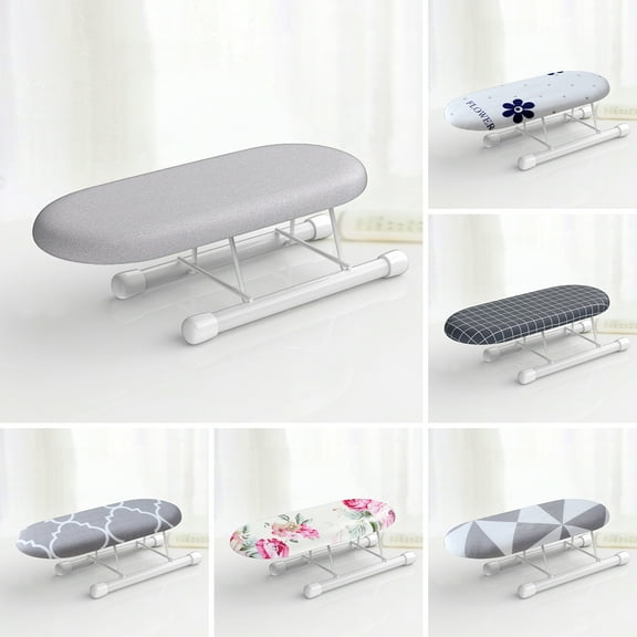 Andvari Ironing Mat Reusable Easy to Use Multi-functional Foldable Table Top Ironing Board for Home