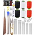 thumbnail image 1 of Juego de herramientas de costura Cyhdddr de 44 piezas con kit de agujas de acero Big Eye, 1 of 7