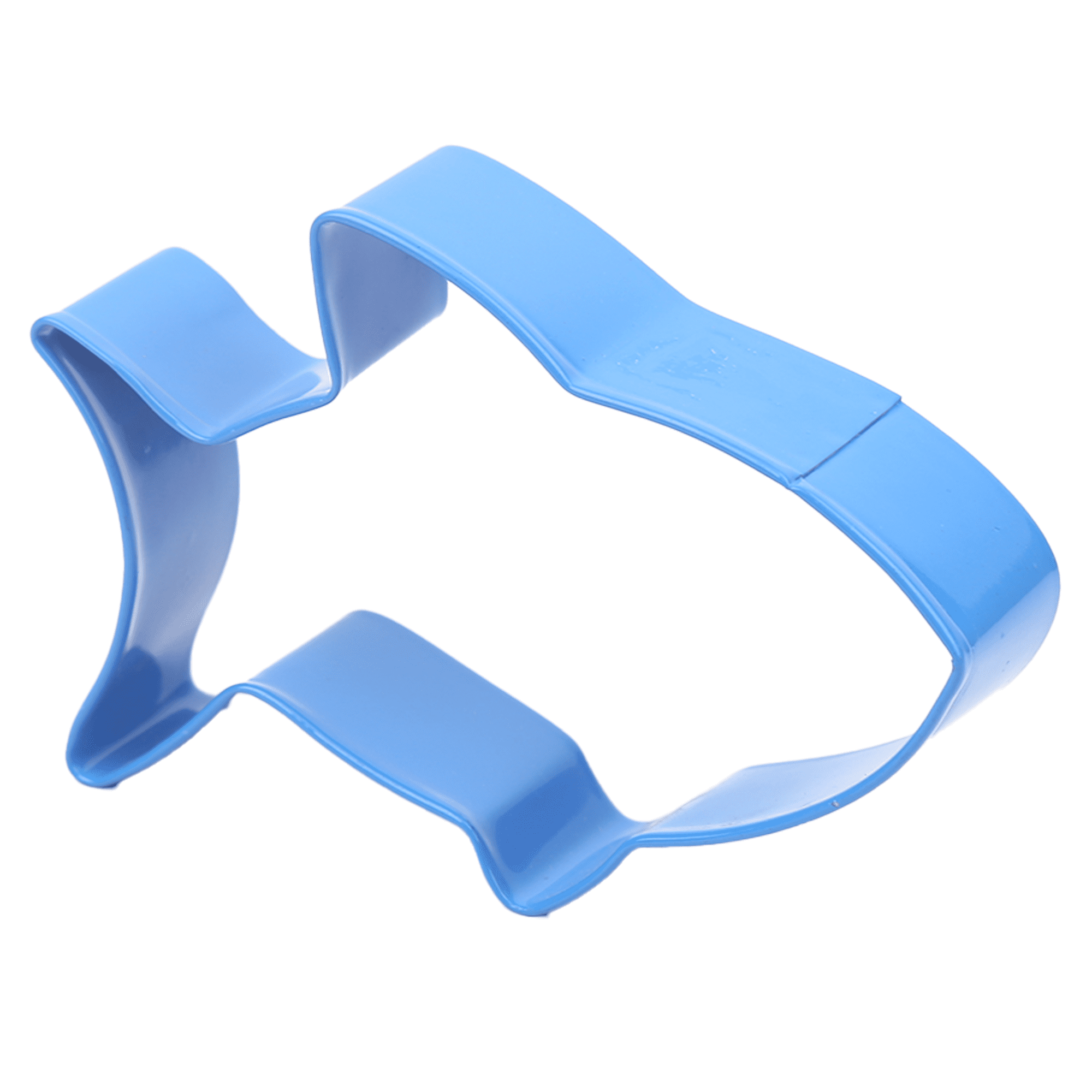 Shark Cookie Cutter, Blue, Stainless Steel, Double Side, Baking, Way to Celebrate