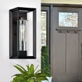 thumbnail image 6 of C Cattleya  1-Light Dark Bronze Finish Outdoor Wall Light with Clear Seeded Glass - Dark Bronze, 6 of 6
