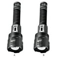 thumbnail image 4 of Flashlight Rechargeable Powerful Super Brightness XHP360 Lantern Large Aperture Outdoors Torch Display Screen Light 2*26650 Battery, 4 of 9