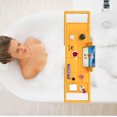 thumbnail image 4 of Bandeja de bañera Caddy Banlilu Premium de bambú, tamaño ampliable, 4 of 8