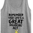 thumbnail image 3 of Dr. Seuss - Life Great Balancing Act - Women's Racerback Tank Top, 3 of 6
