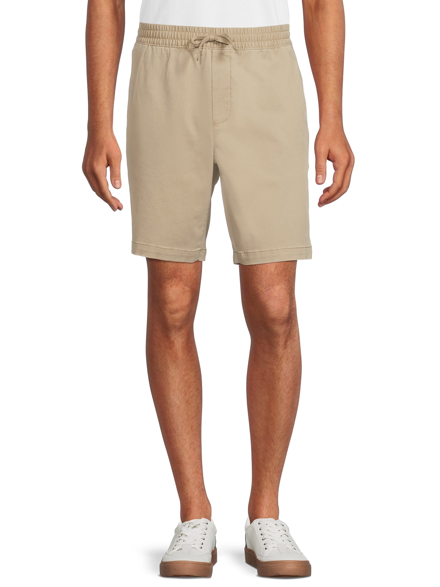 George Men’s Twill Pull On Shorts - Walmart.com