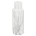 thumbnail image 5 of DecMode 15" Faux Marble White Ceramic Vase, 5 of 6