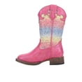thumbnail image 3 of Roper Girls Glitter Lace Square Toe Cowboy   Mid Calf Boots, 3 of 5