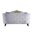thumbnail image 2 of 38" X 76" X 43" Cream Fabric Upholstery Loveseat w5 Pillows, 2 of 6