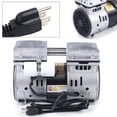 thumbnail image 3 of Oilless Piston Compressor Industrial Oil Free Piston Vacuum Pump 550W 110V, 3 of 10