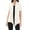 Ivory, variant on Women's Casual Short Sleeve Draped Open Front Solid Cardigan