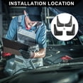 thumbnail image 2 of Guardabarros automotrices delanteros y traseros compatibles para Chevrolet Malibu Hybrid Sedan 2016-2018, 2 of 6