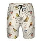 thumbnail image 3 of Balery Little Birds Traje de Baño Estilo Hawaiano para Hombre, Shorts de Secado Rápido con Bolsillos-Large, 3 of 6