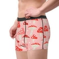 thumbnail image 4 of Fotbe Cute Mushroom1 Men’s Total Support Pouch Boxer Briefs, X-Temp Cooling, Moisture-Wicking Underwear, Regular, Long-leg and Trunk-, 4 of 9