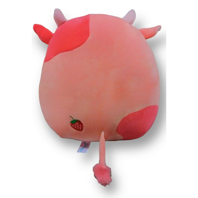 Official Kellytoy Squishmallows 12 inch Calynda the Strawberry Cow Plush  Animal Toy Figure