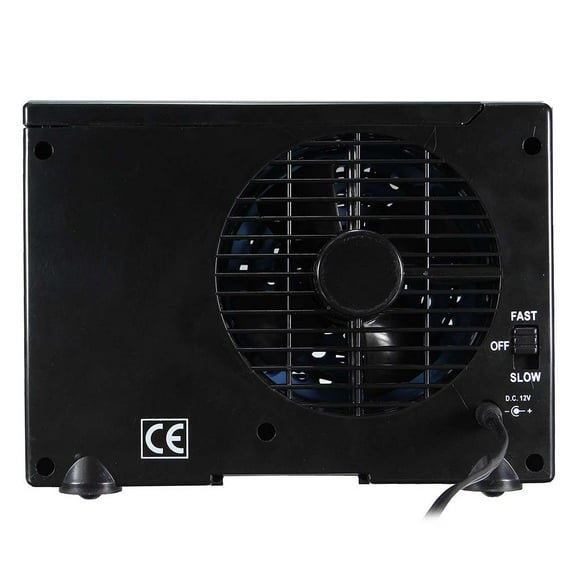TechWave Portable Mini Car Air Conditioning Unit, Universal, , 12V Bedroom Fan for Sleeping Heater Combo Digital Whole Fan Quiet Cool Copper Fan Oscillating Oscillating Wall Fan with Remote Plug in