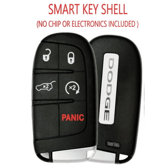 Replacement for Dodge 2014 - 2022 Durango Smart Key Fob Shell Case M3N40821302 VLS