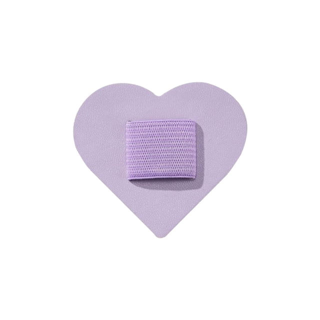 Pasadores de pelo en forma de corazón con almohadillas acolchadas para niñas, suaves, 1 unidad